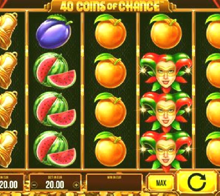 40 Coins of Chance slot game