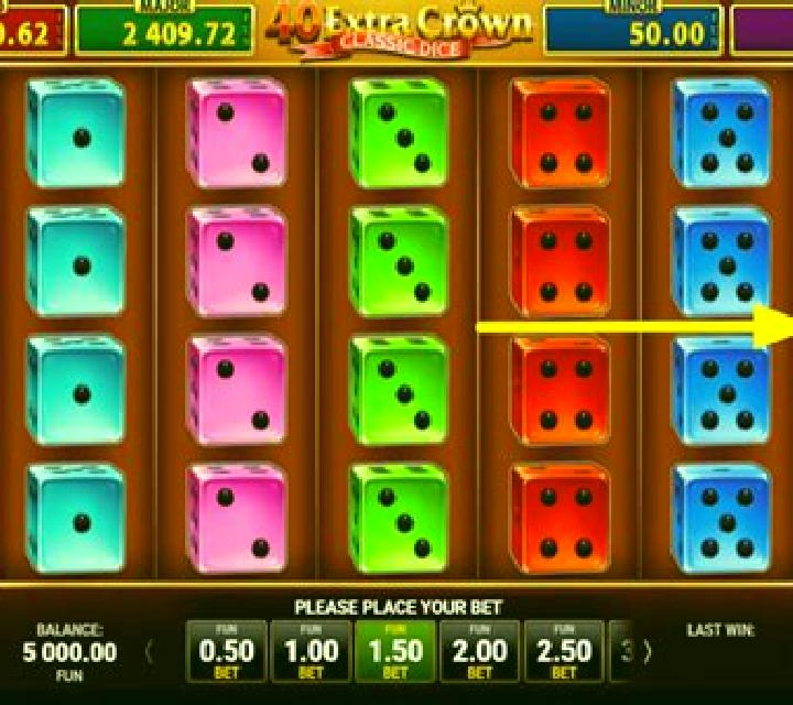 40 Extra Crown Classic Dice Golden Coins Link slot