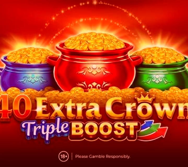 40 Extra Crown Coin Boost slot game