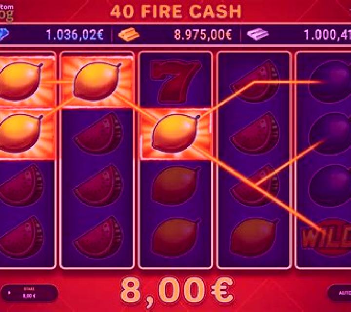 40 Fire Cash slot