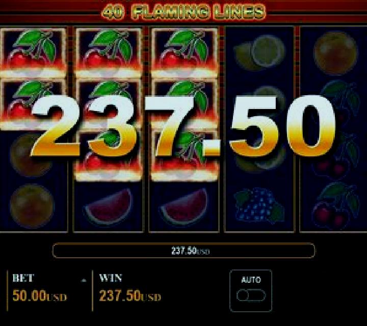 40 Flaming Lines slot game