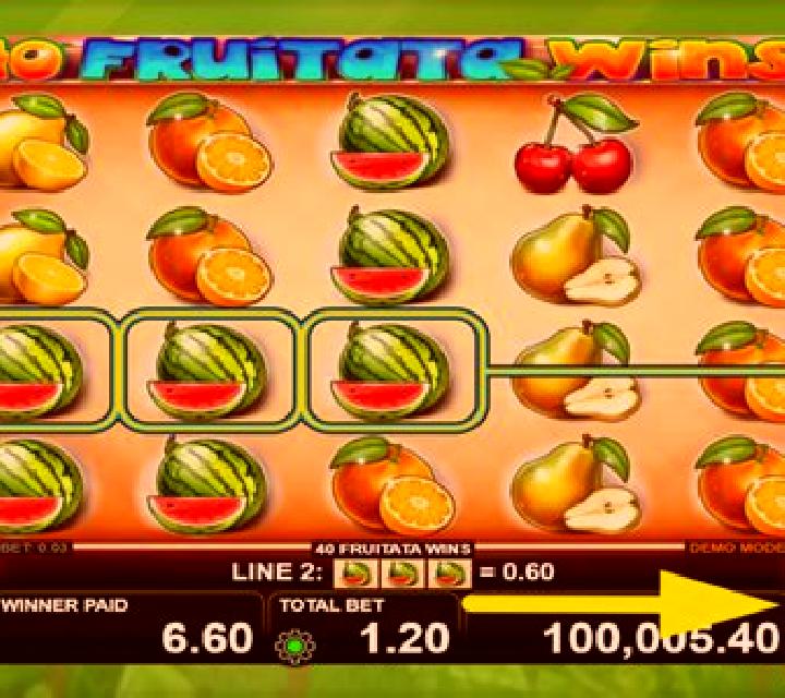40 Fruitata Wins slot