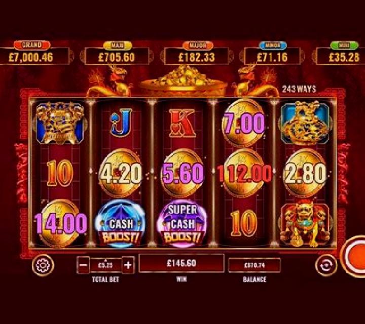 40 Glossy Hot Coin Boost slot machine