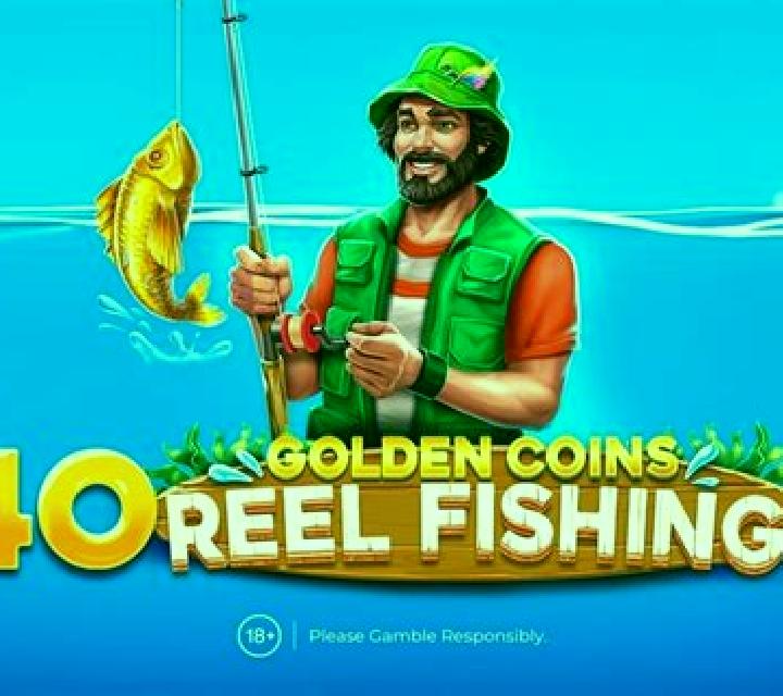 40 Golden Coins: Reel Fishing slot game