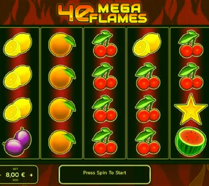 40 Mega Flames slot game