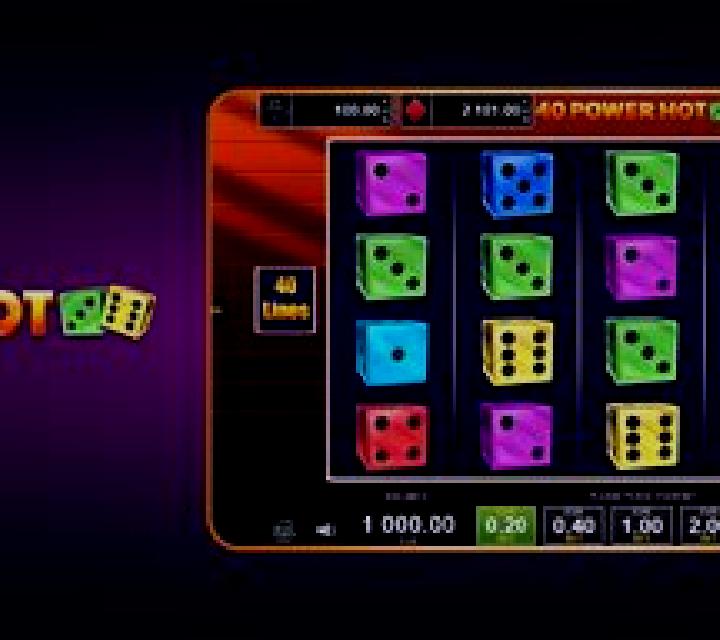 40 Power Hot Dice slot machine