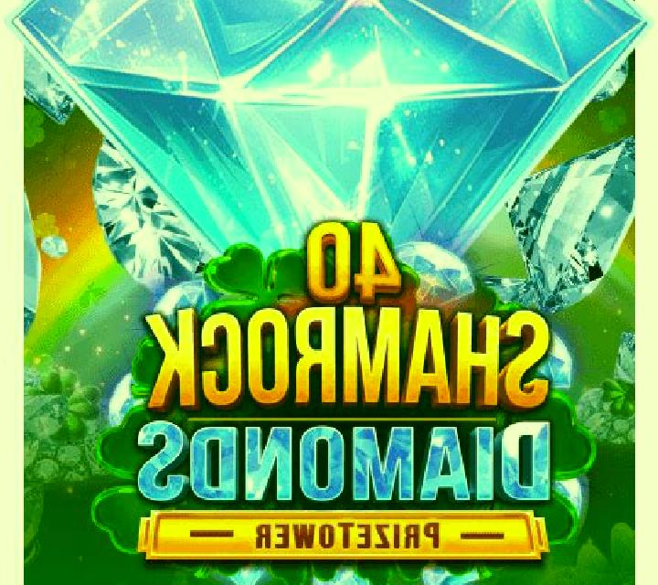40 Shamrock Diamonds PrizeTower slot machine
