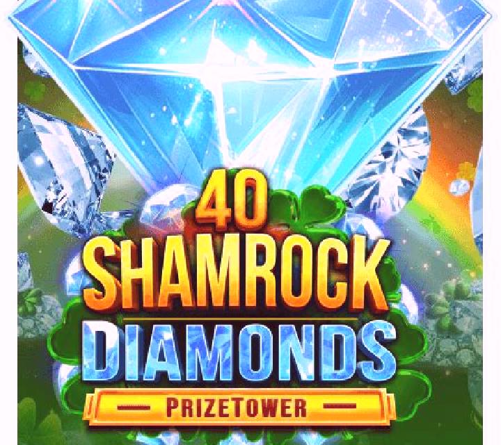 40 Shamrock Diamonds PrizeTower slot