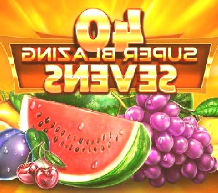 40 Super Blazing Sevens slot
