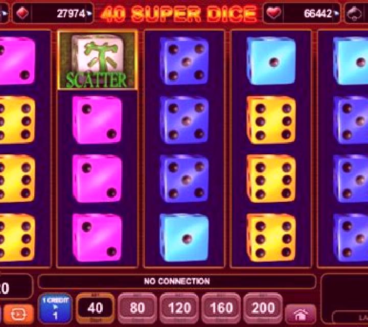 40 Super Dice slot game