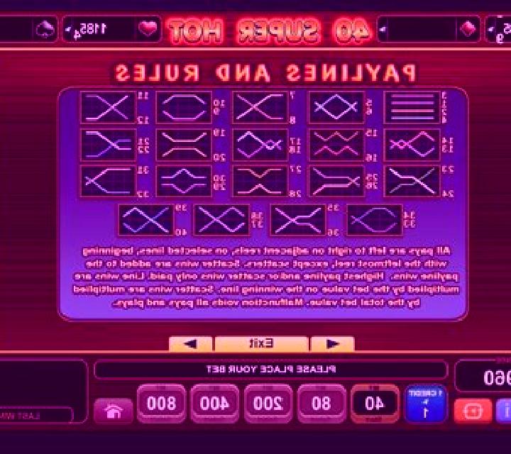 40 Super Hot slot machine
