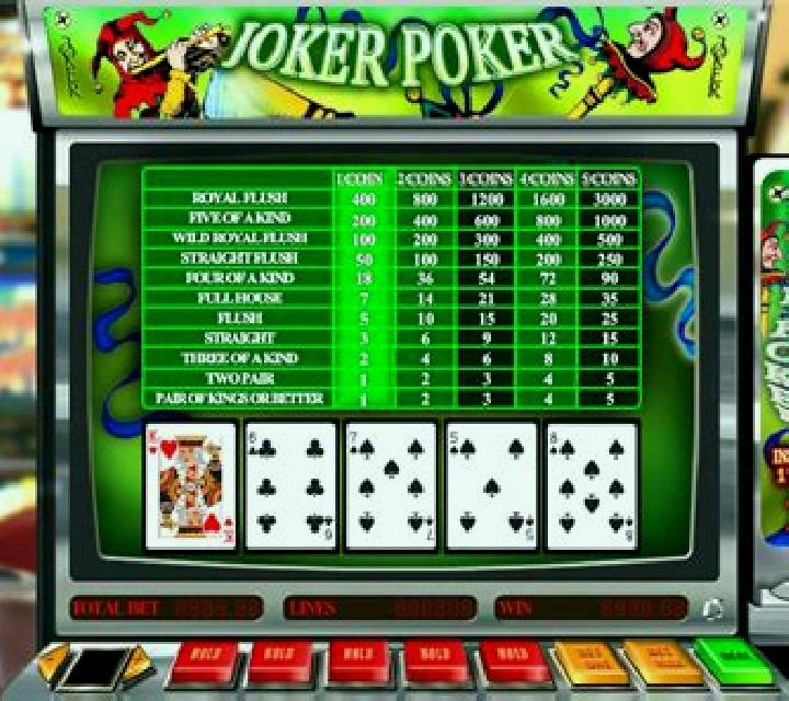 4x Vegas Joker Poker online slot