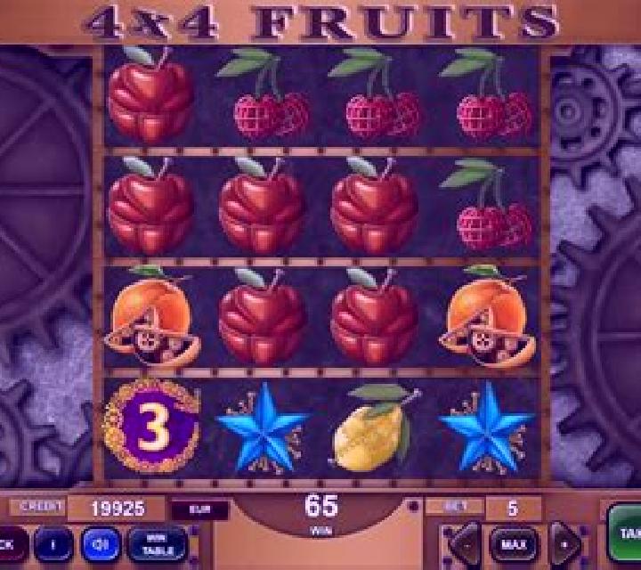 4x4 Fruits slot