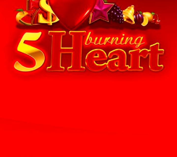 5 Burning Heart (Amusnet) slot machine