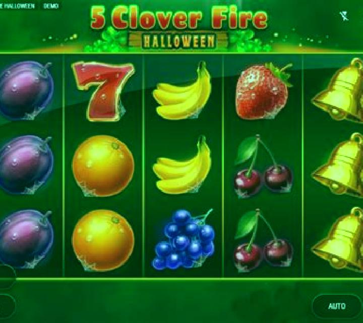 5 Clover Fire Halloween slot game