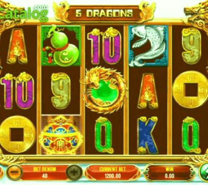 5 Dragons (Triple Profits Games) slot