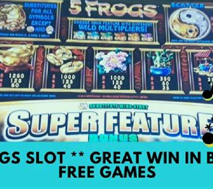5 Frogs slot game