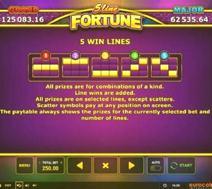 5-Line Fortune online slot