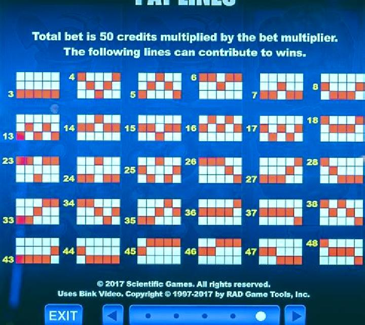 5 Line Multiplay slot machine
