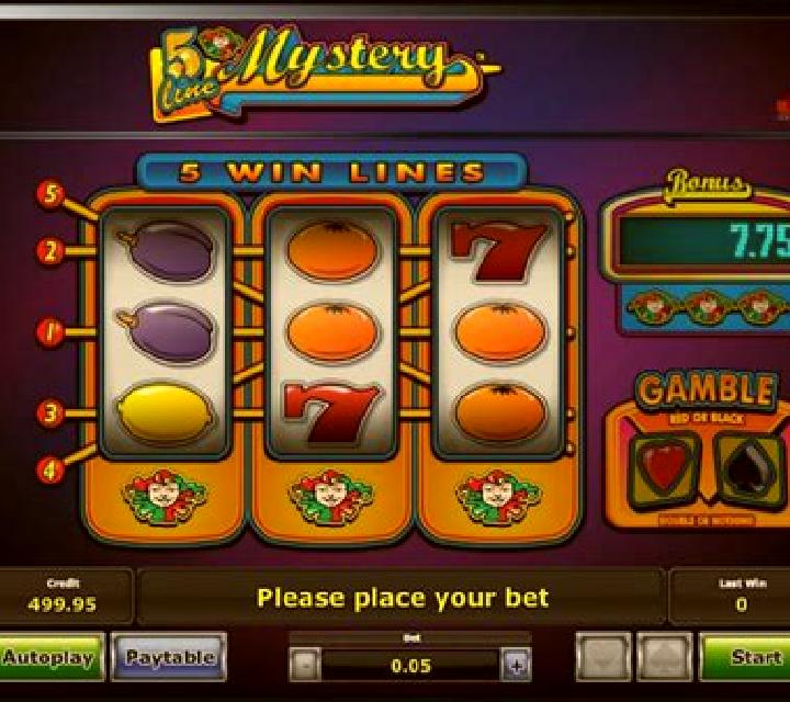 5 Line Mystery slot machine