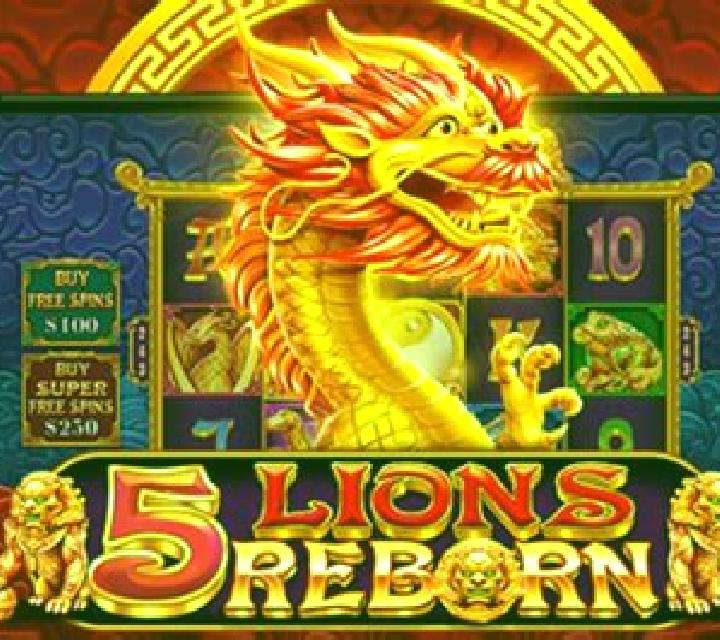 5 Lions Reborn online slot