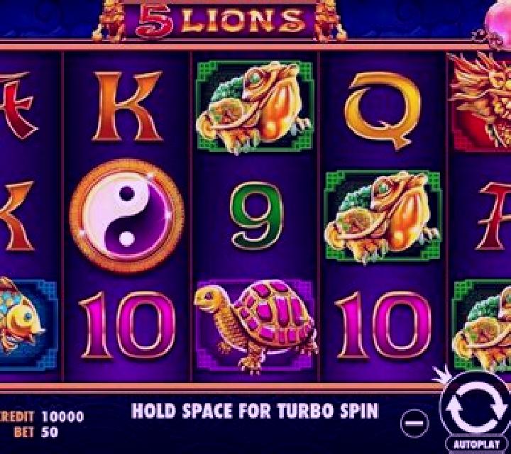 5 Lions slot machine