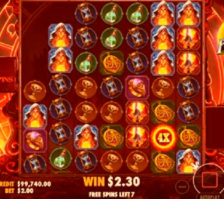 5-Reel Fire slot game