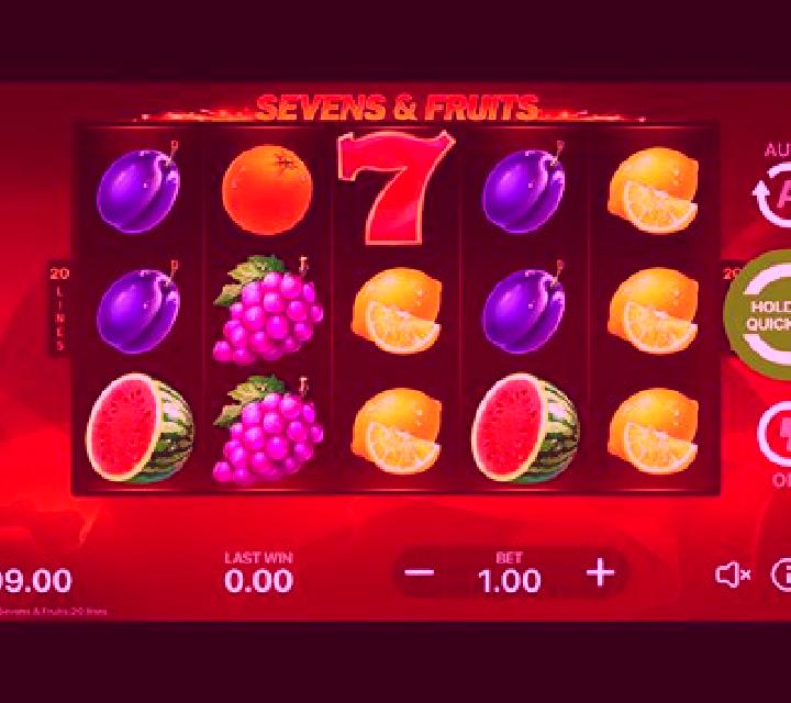 5 Super Sevens & Fruits online slot