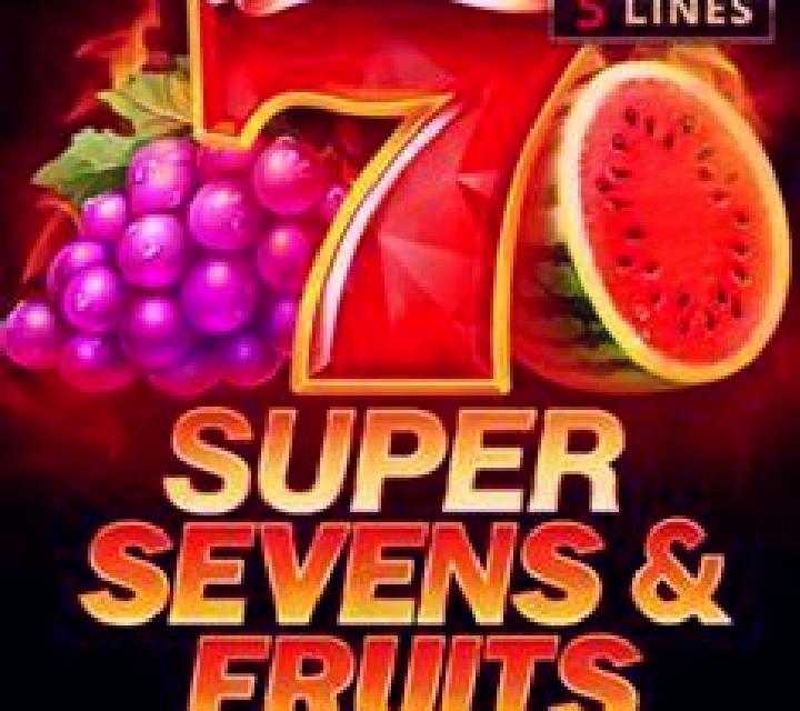 5 Super Sevens & Fruits slot machine