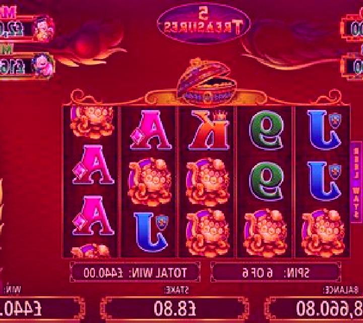 5 Treasures (Shuffle Master) slot game