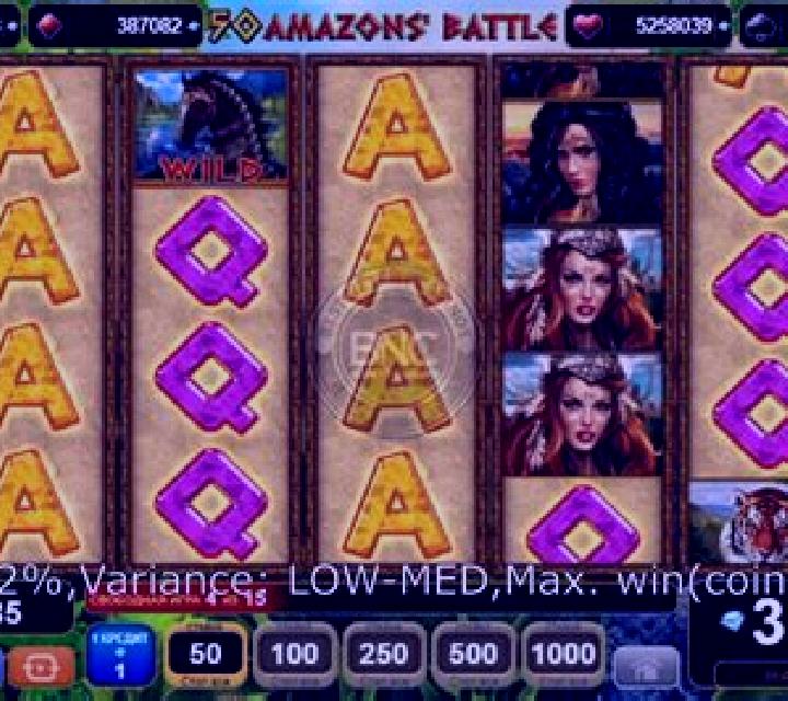 50 Amazons Battle slot