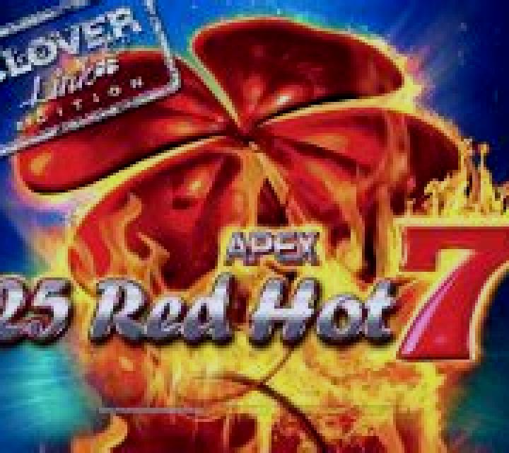 50 Red Hot 7 Clover Link online slot