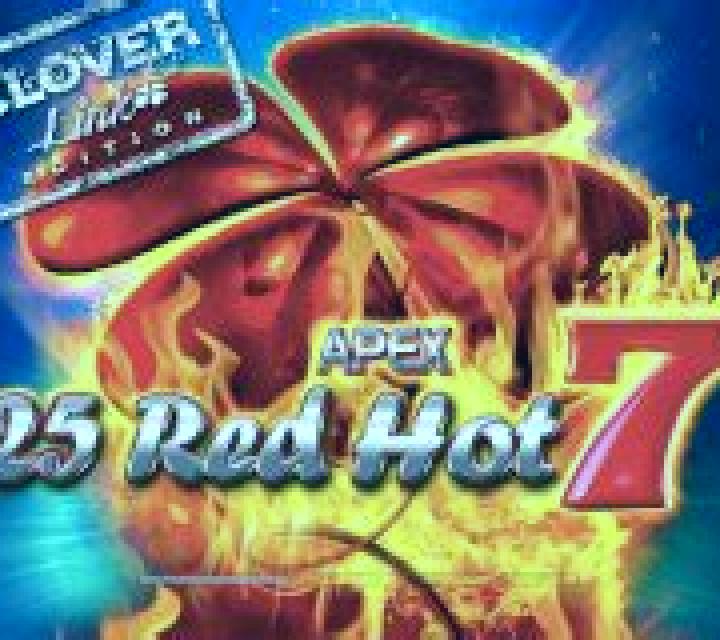 50 Red Hot 7 Clover Link slot machine