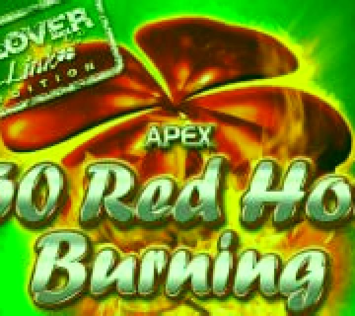 50 Red Hot Burning Clover Link online slot
