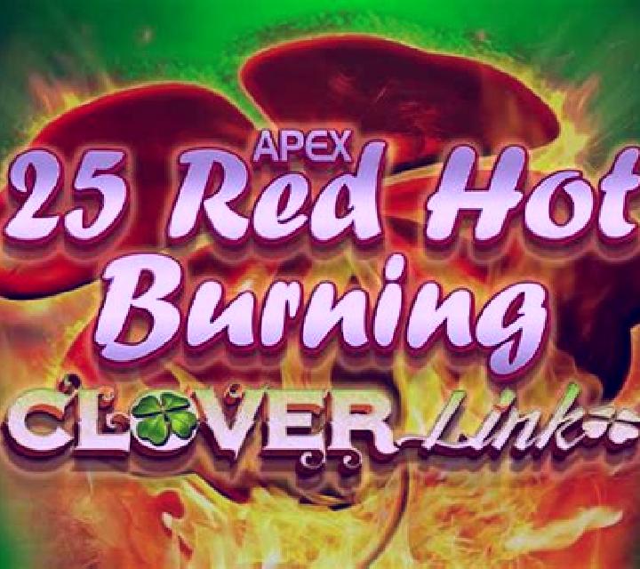 50 Red Hot Burning Clover Link slot game