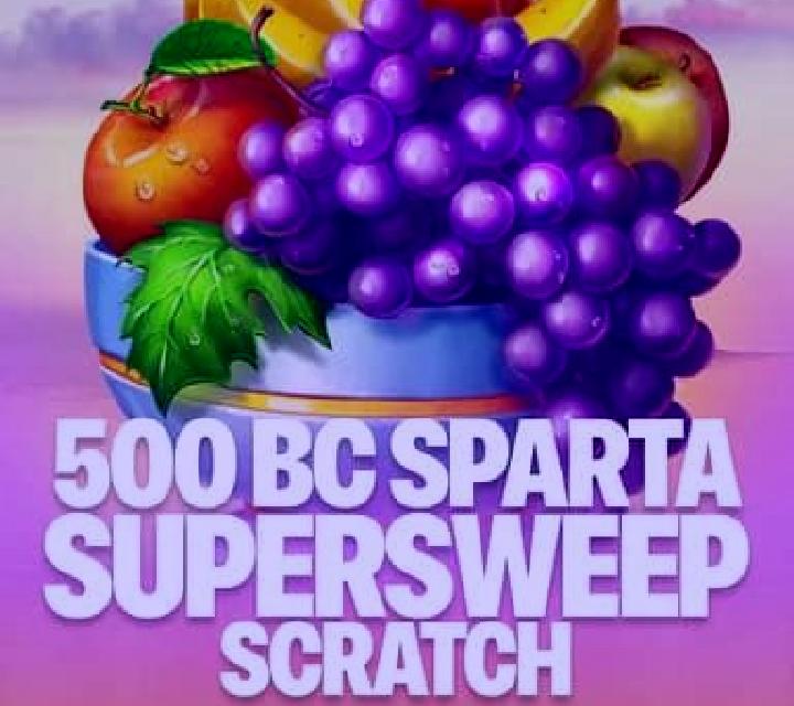 500 BC Sparta Supersweep Scratch slot game