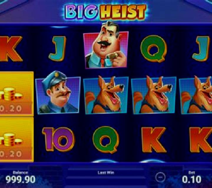 500K Heist slot game