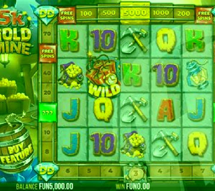 5k Gold Mine Dream Drop slot game