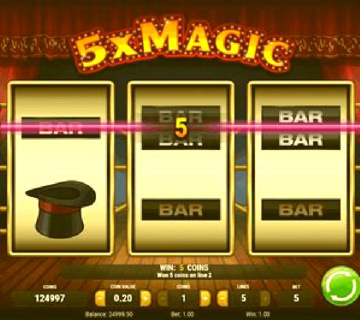 5x Magic online slot