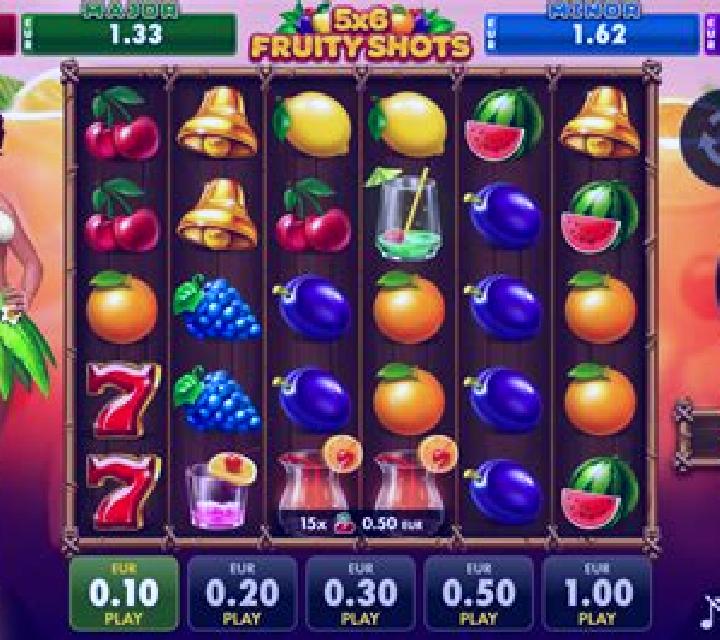 5x6 Fruity Shots slot game