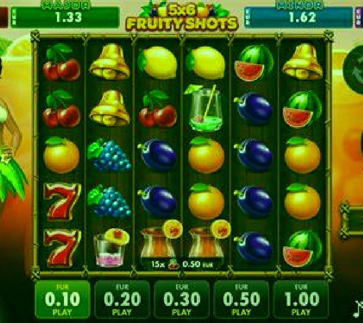 5x6 Fruity Shots slot machine
