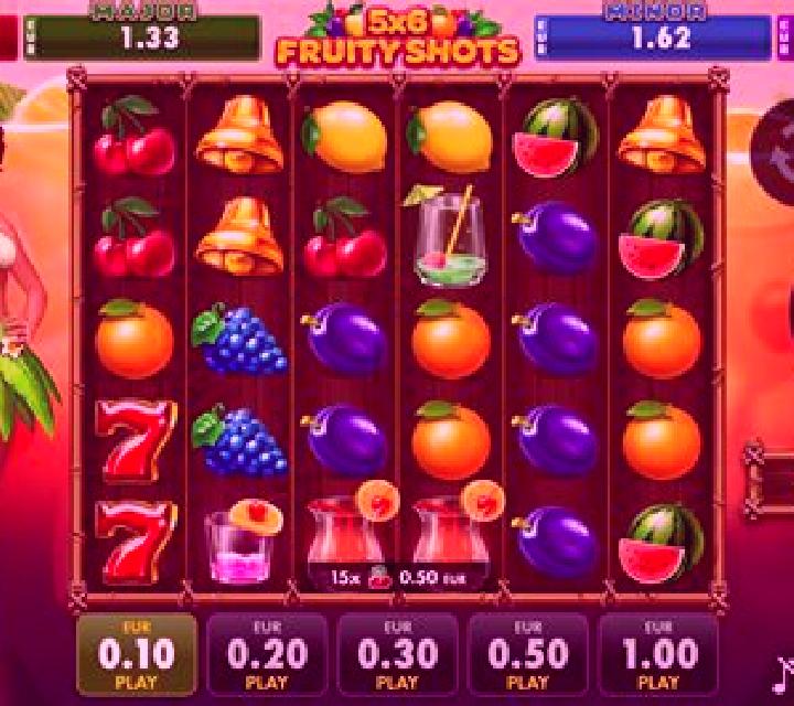 5x6 Fruity Shots slot
