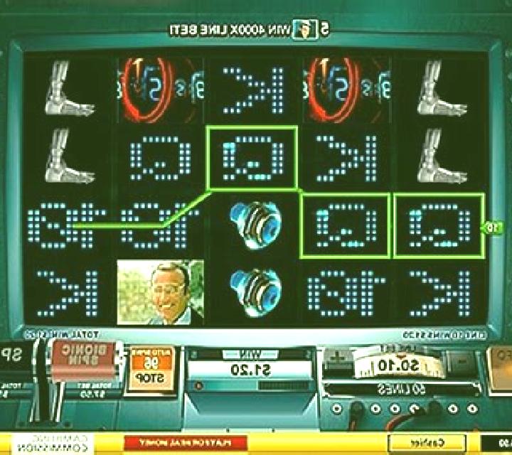 6 million Dollar Man slot game