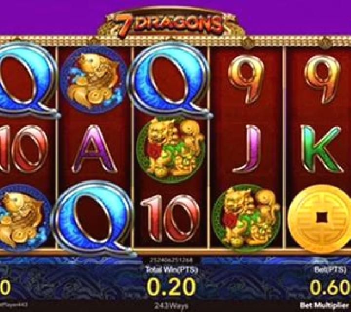 7 Dragons slot game