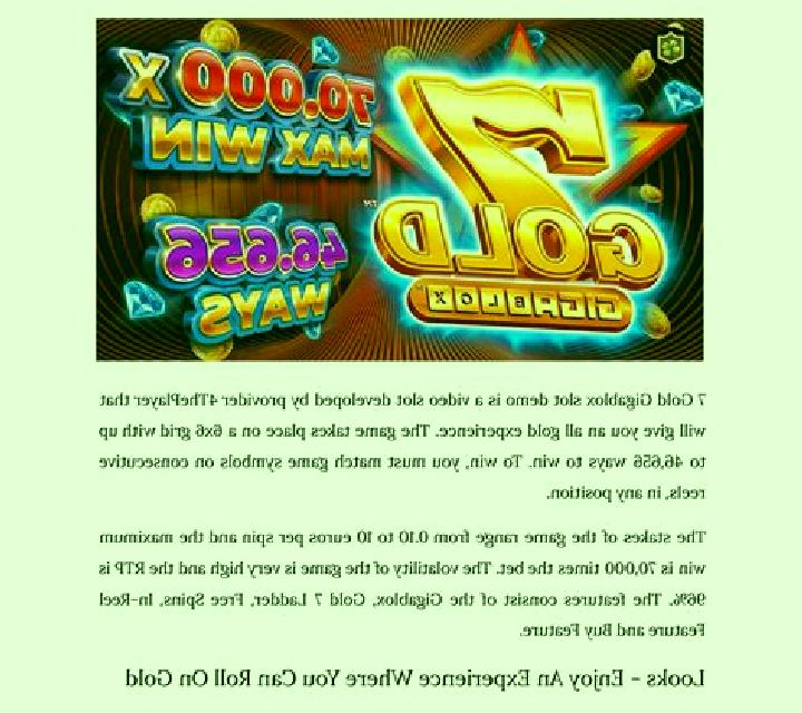 7 Gold Gigablox slot machine