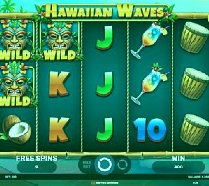777 - Hawaiian Waves slot game