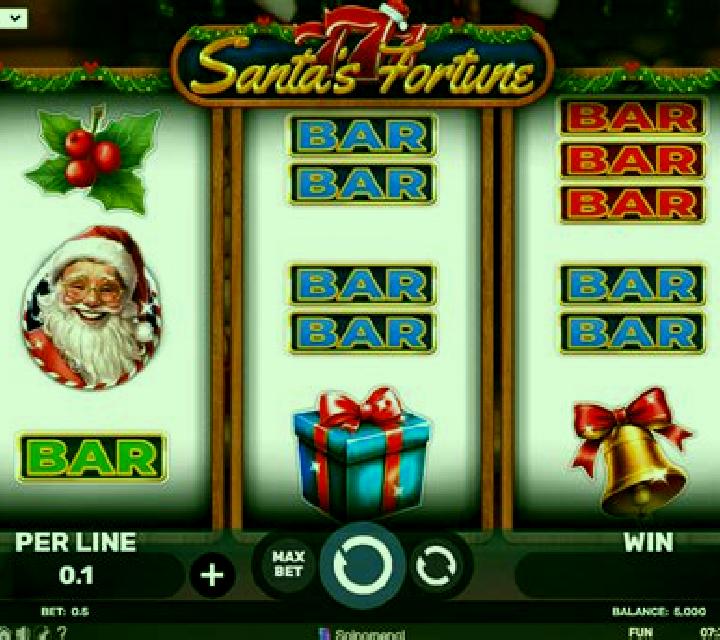 777 Santa s Fortune slot game