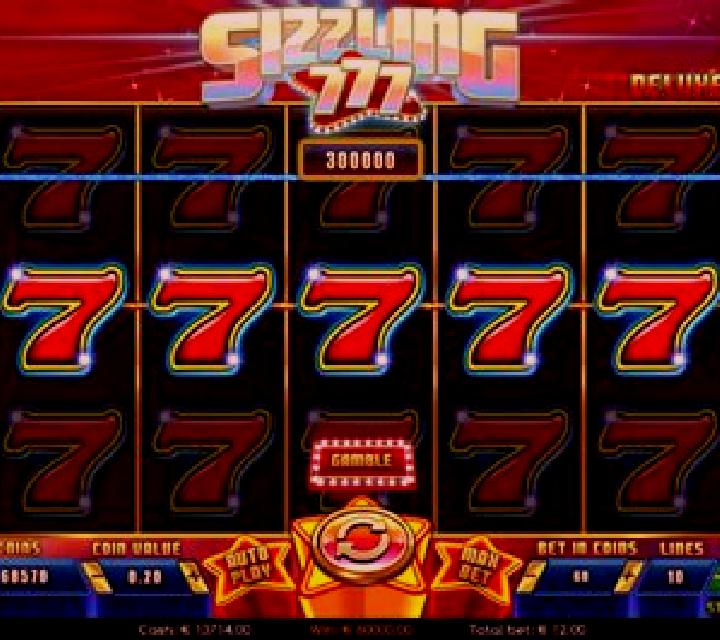 777 Sizzling Wins: 5 lines slot