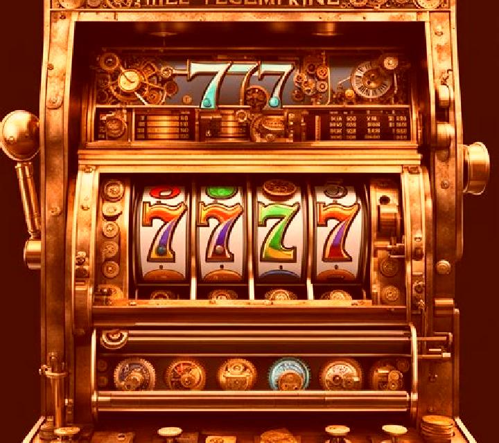 777 Steampunk slot machine