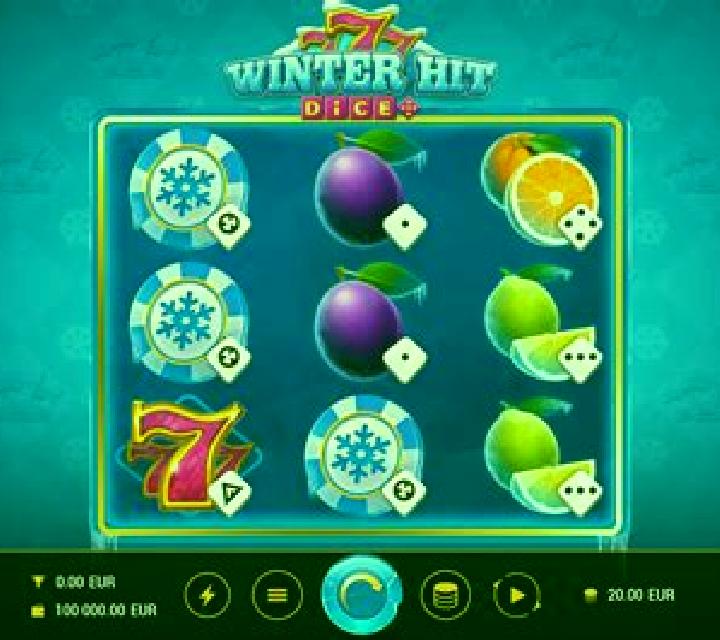 777 Winter Hit Dice slot machine